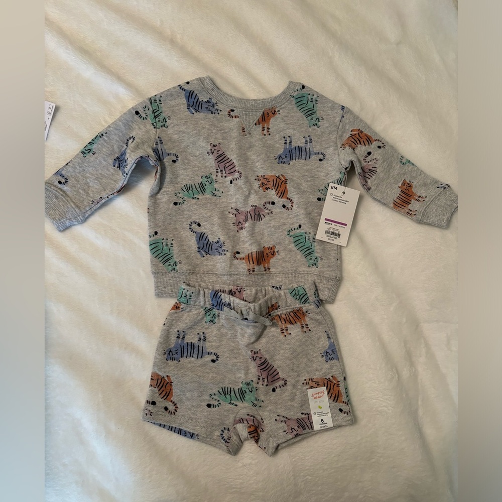 Jumping Bean Two Piece Set- 6 Month